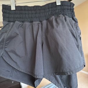 Worn Lululemon running shorts, no tag size 6